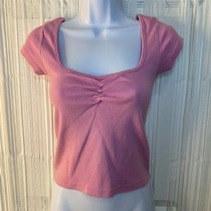 Brandy Melville Pink Top